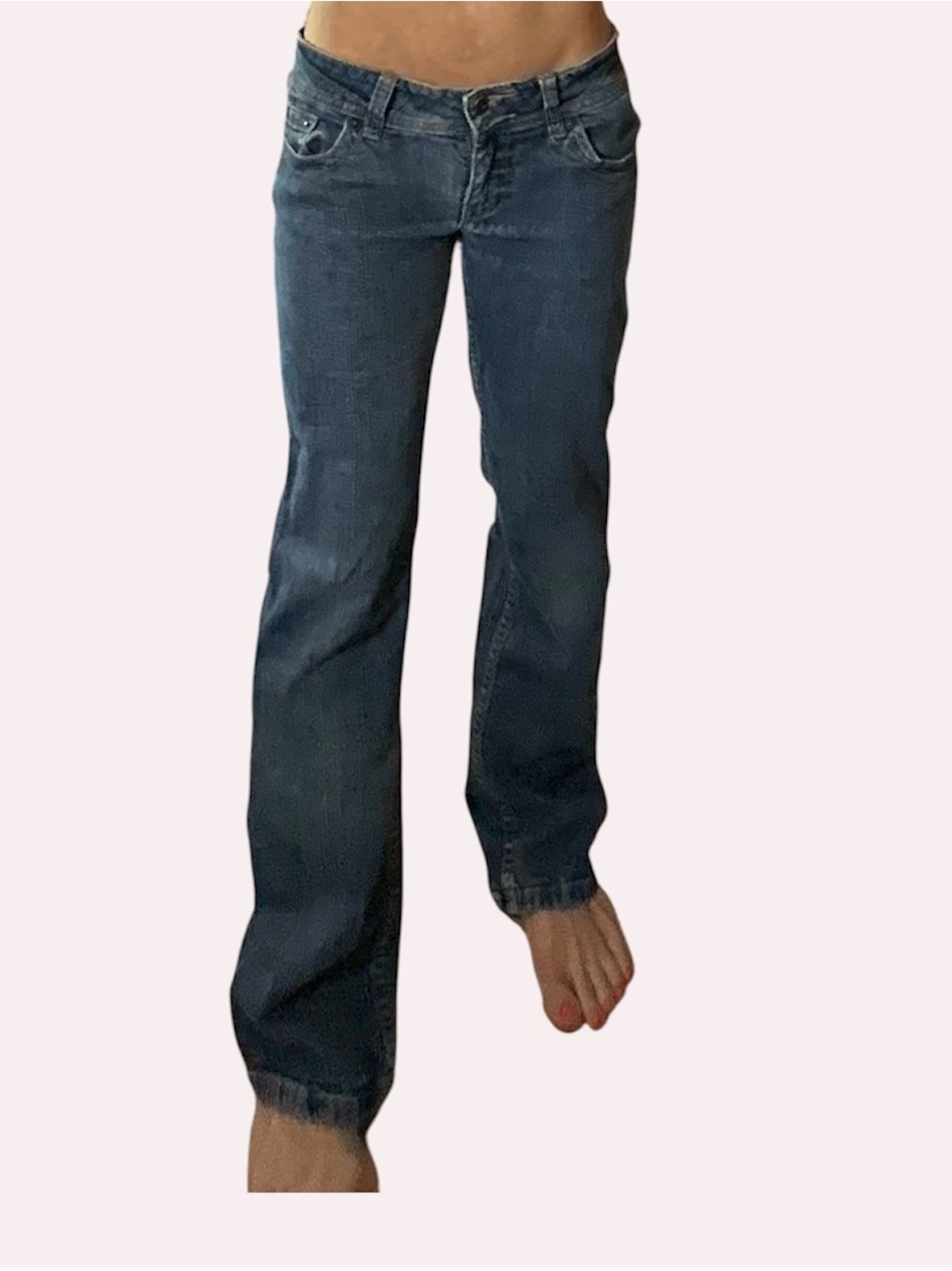 Blue Asphalt Dark Wash Bootcut Jeans